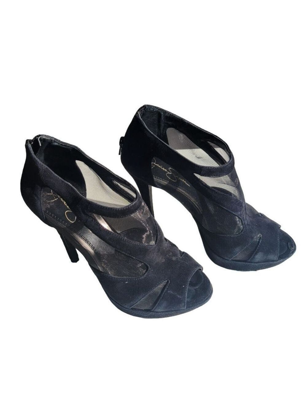 Women's Jessica Simpson Heels Black Size 8.5